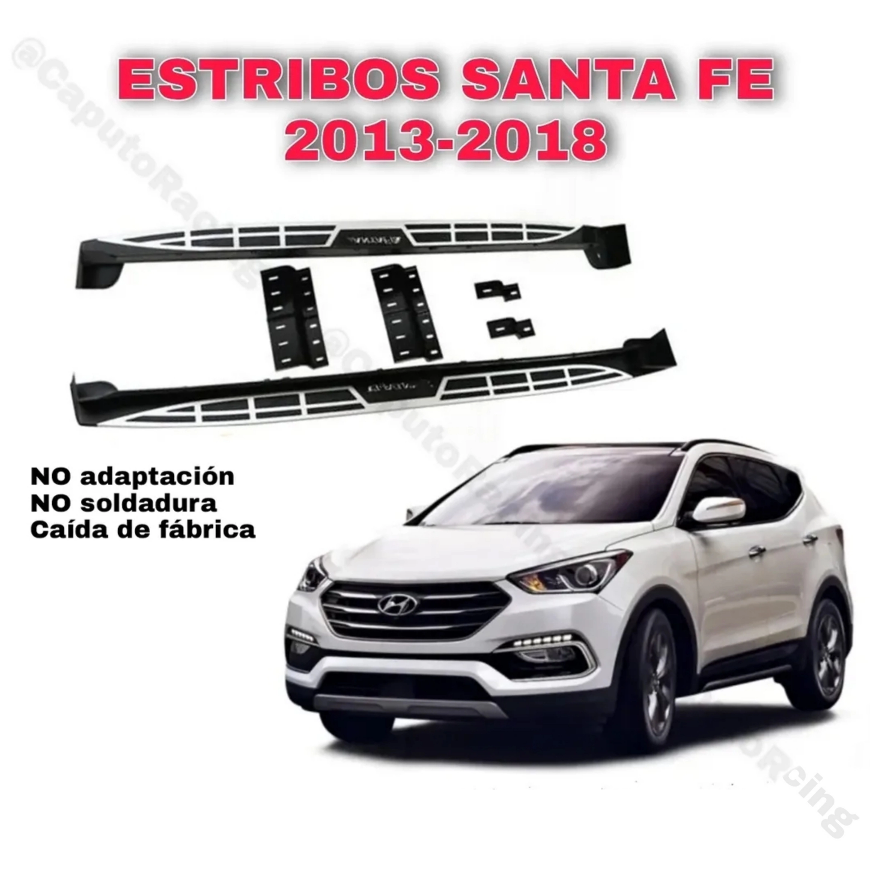 ESTRIBOS HYUNDAI SANTA FE 2013-2018