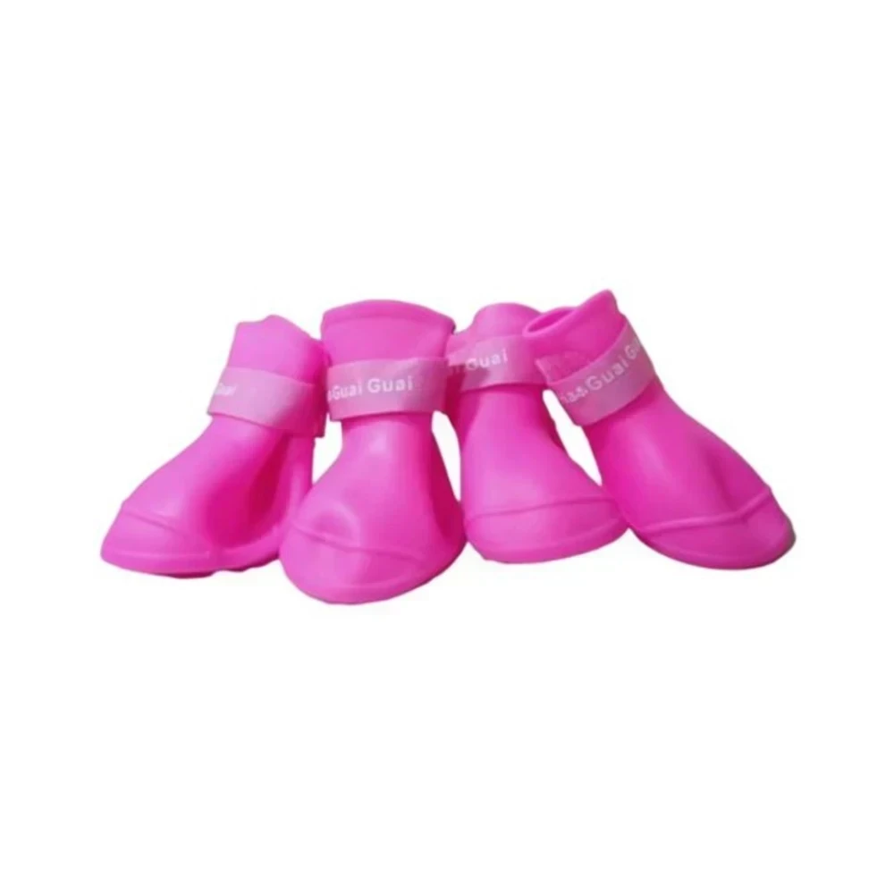 Zapatos de silicona rosado