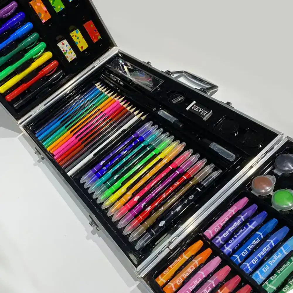 SET DE ARTE GRAFITOS MALETIN METÁLICO  2
