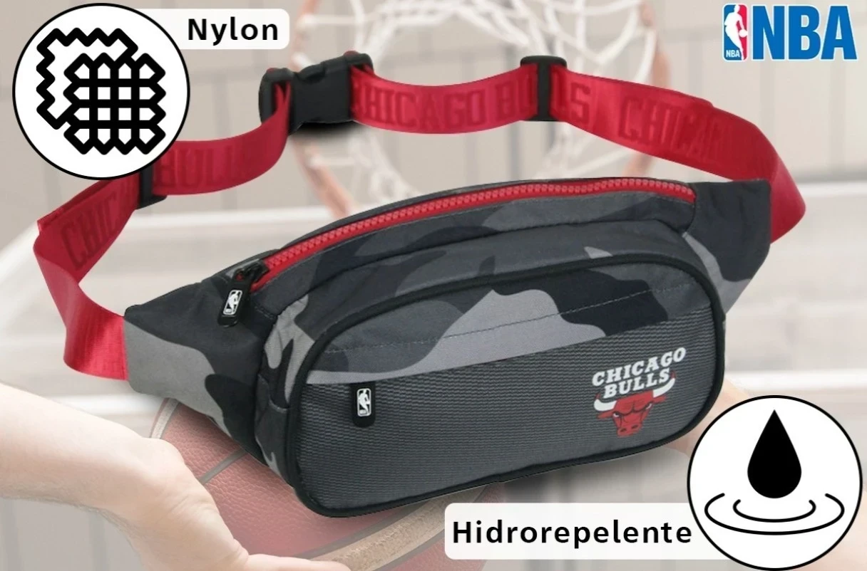 Riñonera NBA CHICAGO BULLS camuflado  2