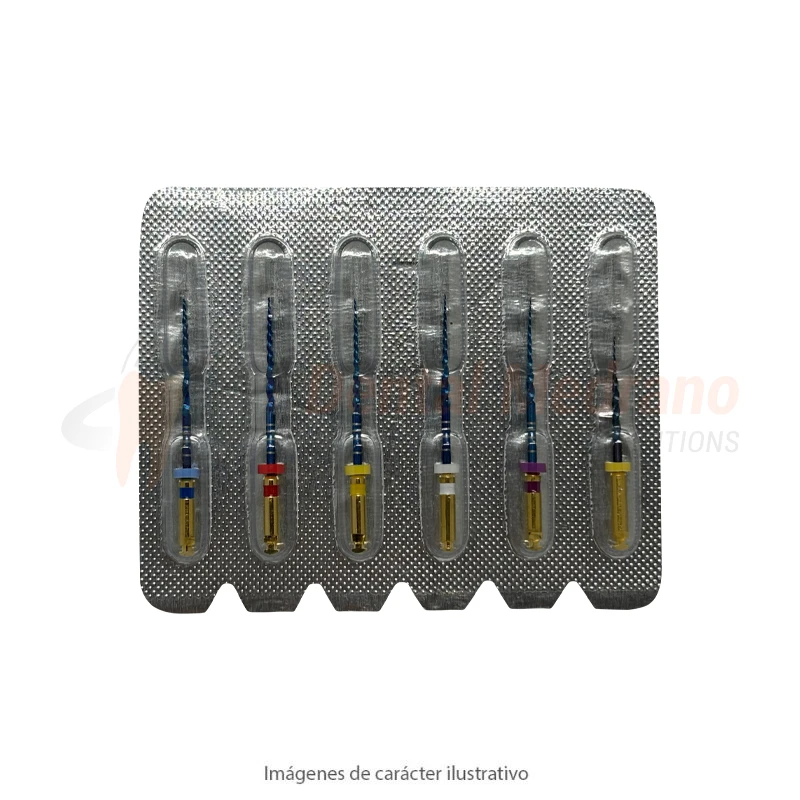 LIMAS SUPER FILE III BLUE CM 25mm X6 - EASYDENT