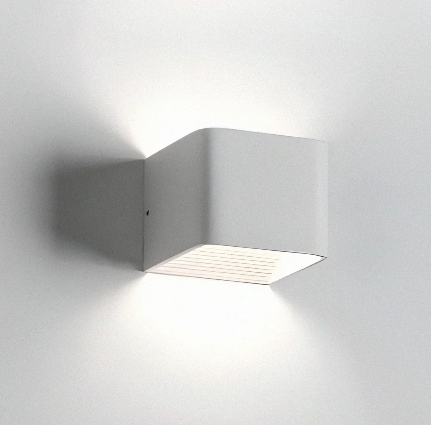 APLIQUE PARED CUADRA 5W LUZ CALIDA/3000K