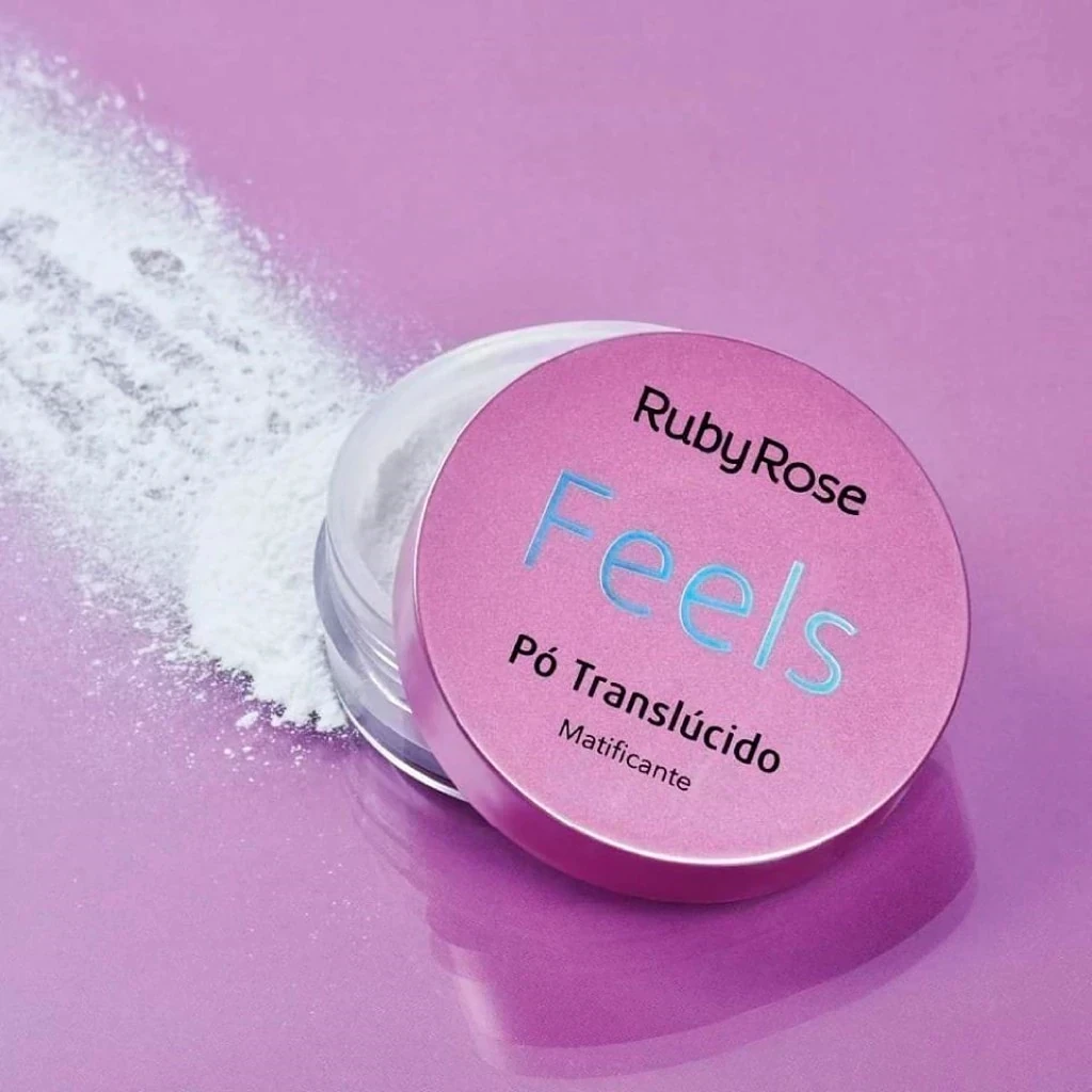 Polvo Volátil Traslúcido Feels Ruby Rose ☺️✨ 3