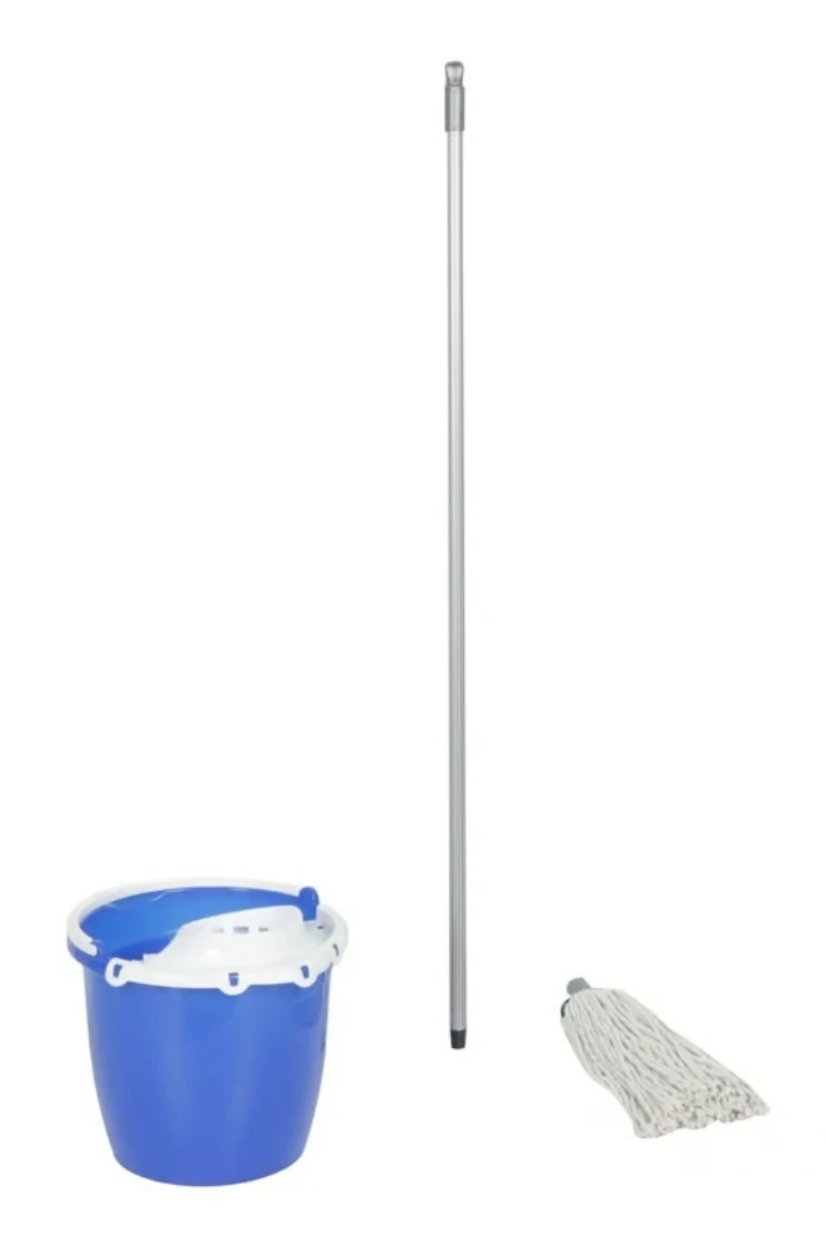 COMBO BALDE PLASTICO CON MOPA 2
