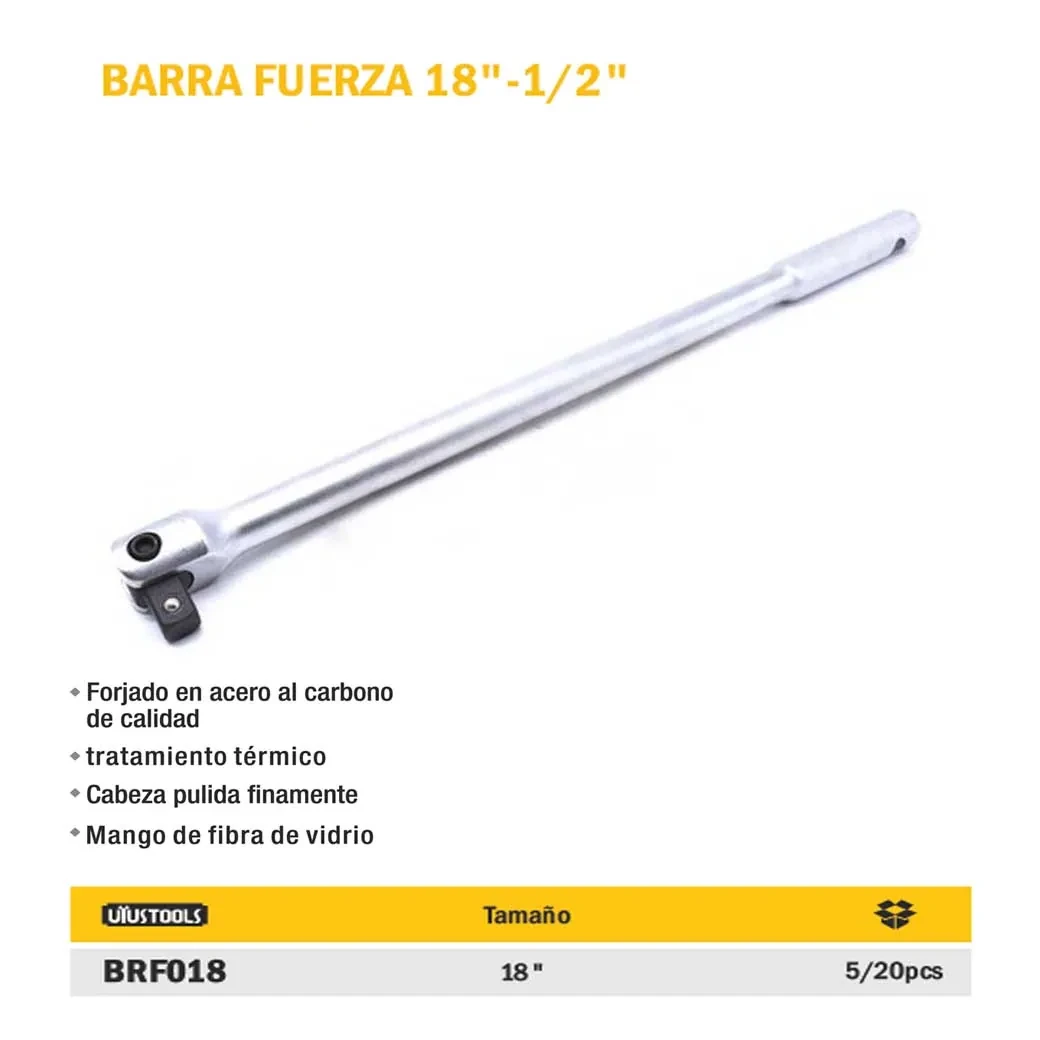 BARRA DE FUERZA UYUST (Barrote) 1/2" X 18"