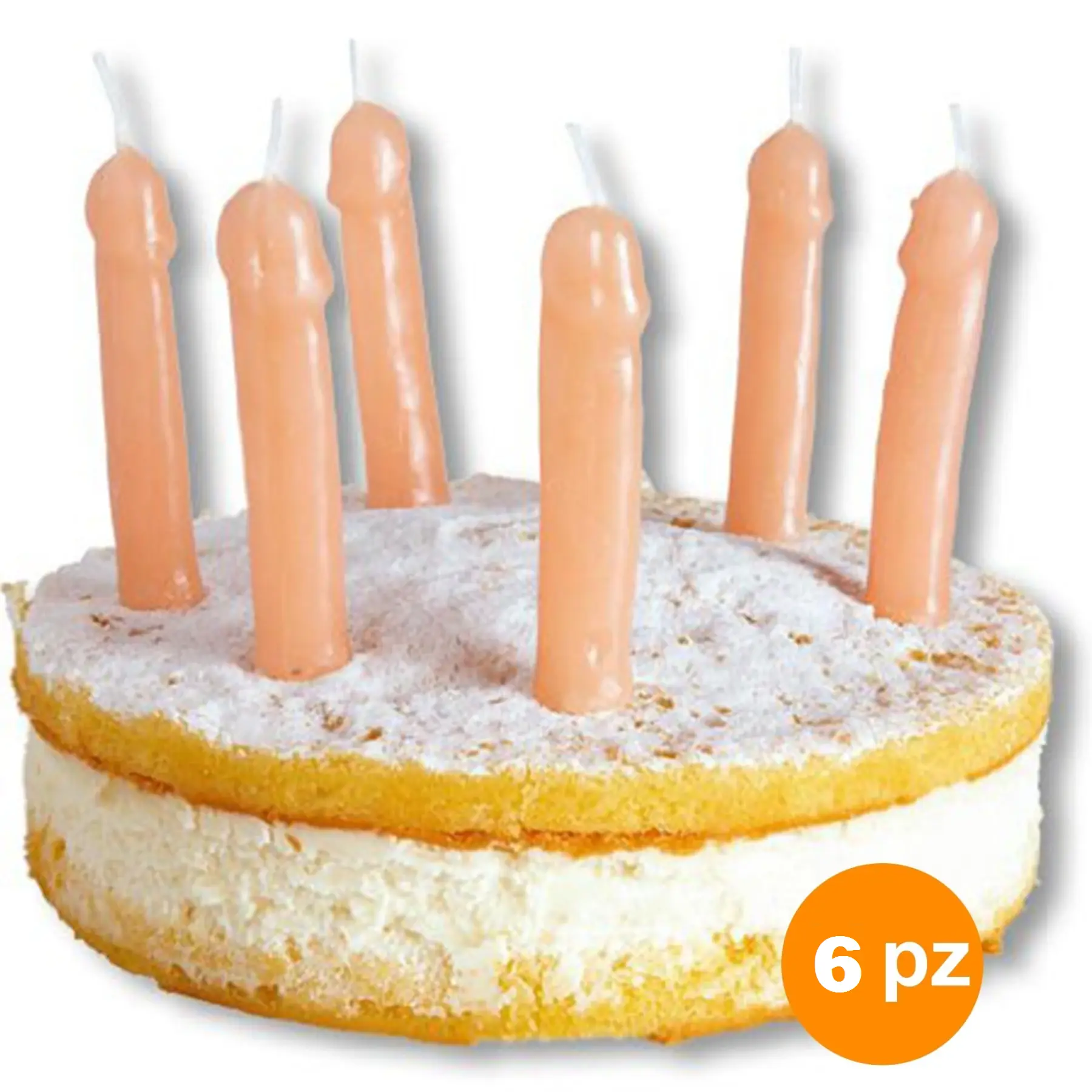 Set de velas en forma de pene
