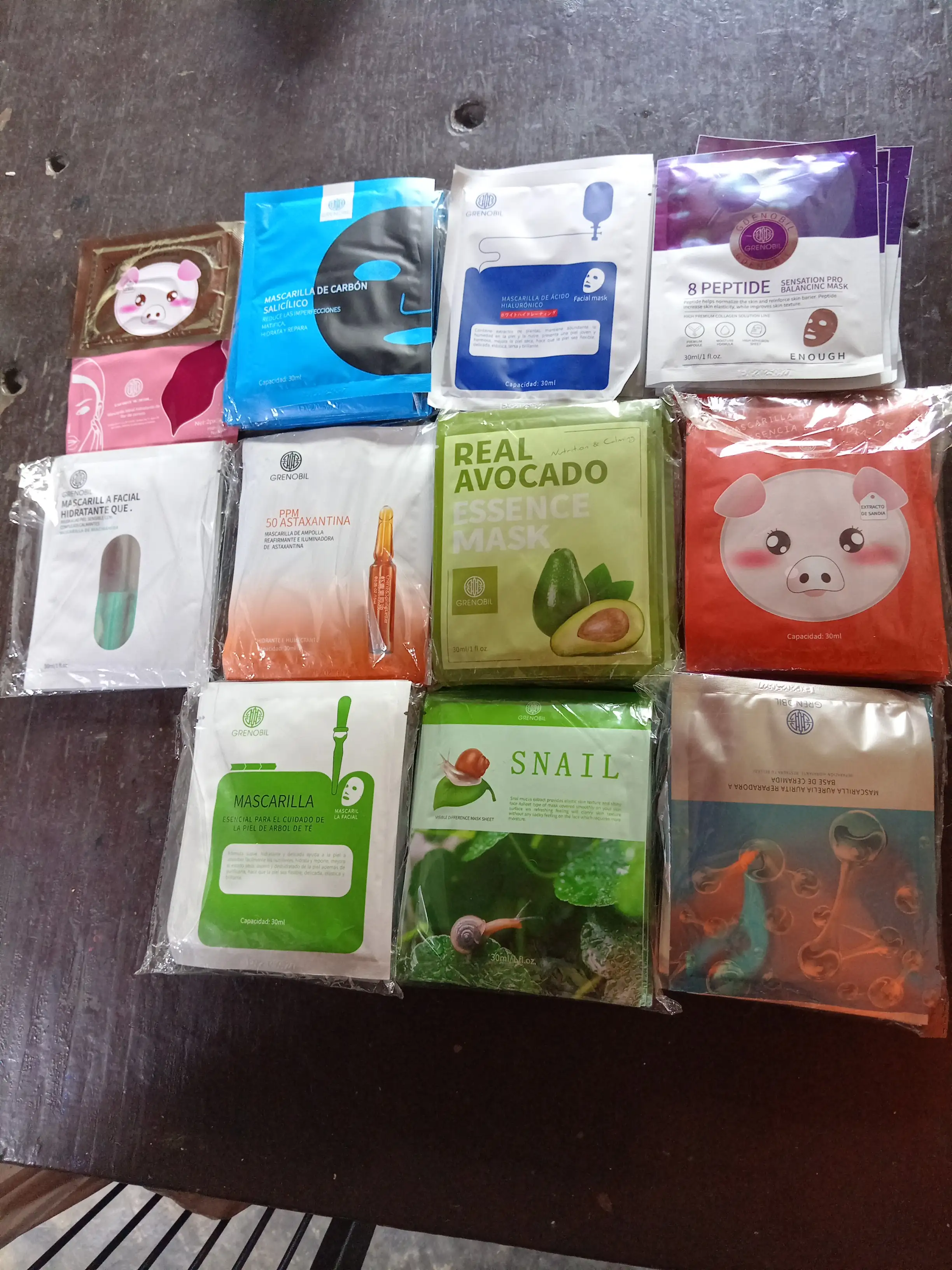 Mascarilla Facial Tipo Velo 