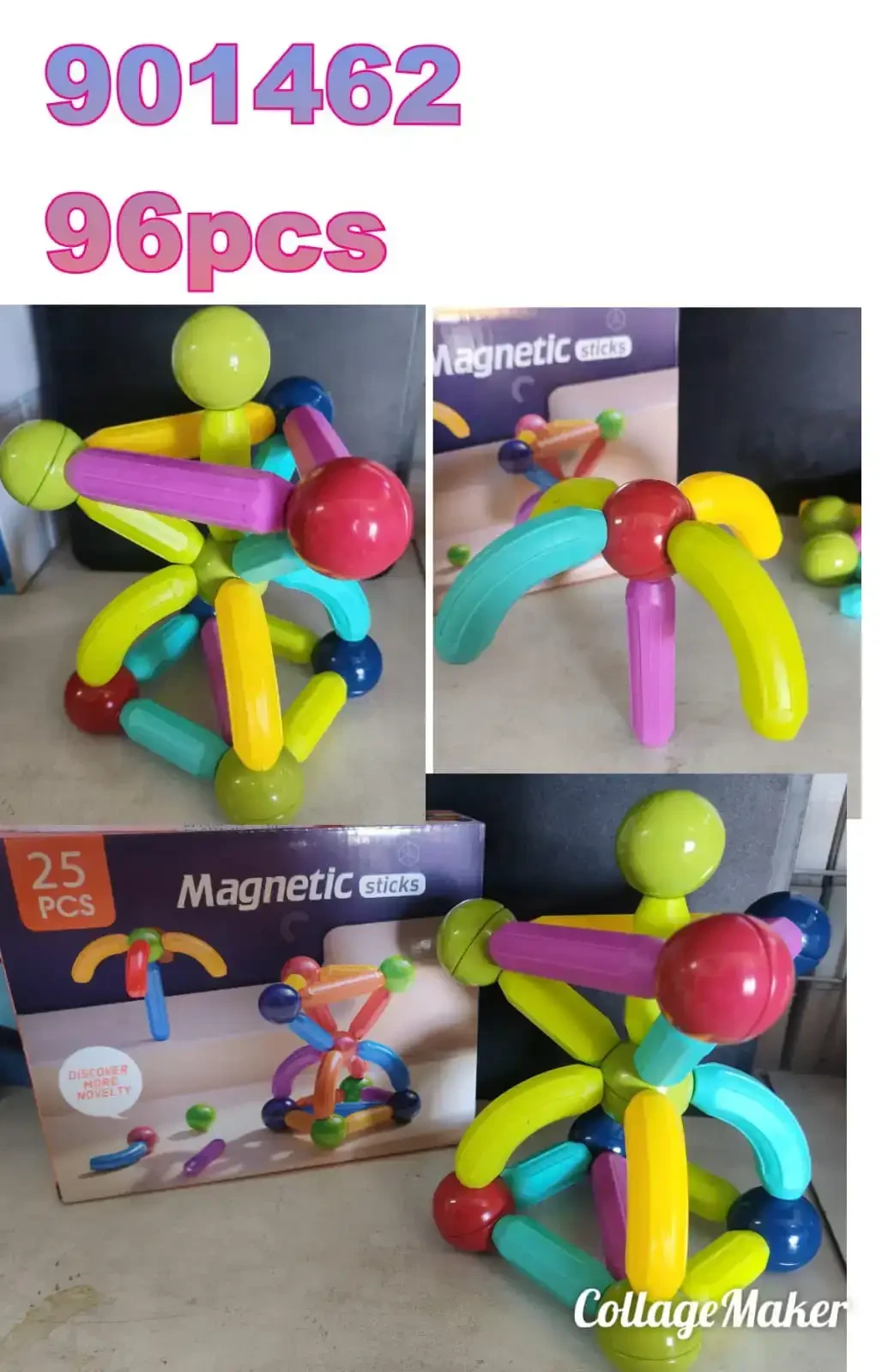 JUEGO DE IMANES MAGNETICO 