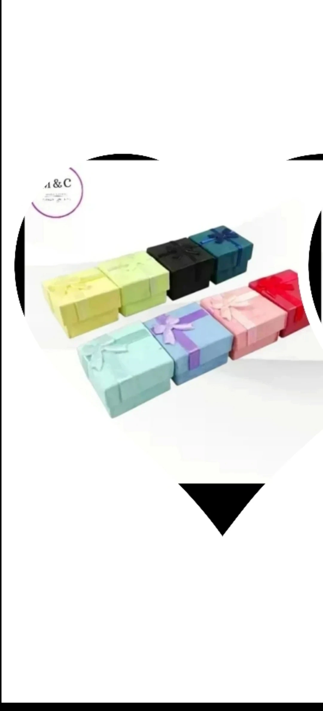 Caja para aretes
