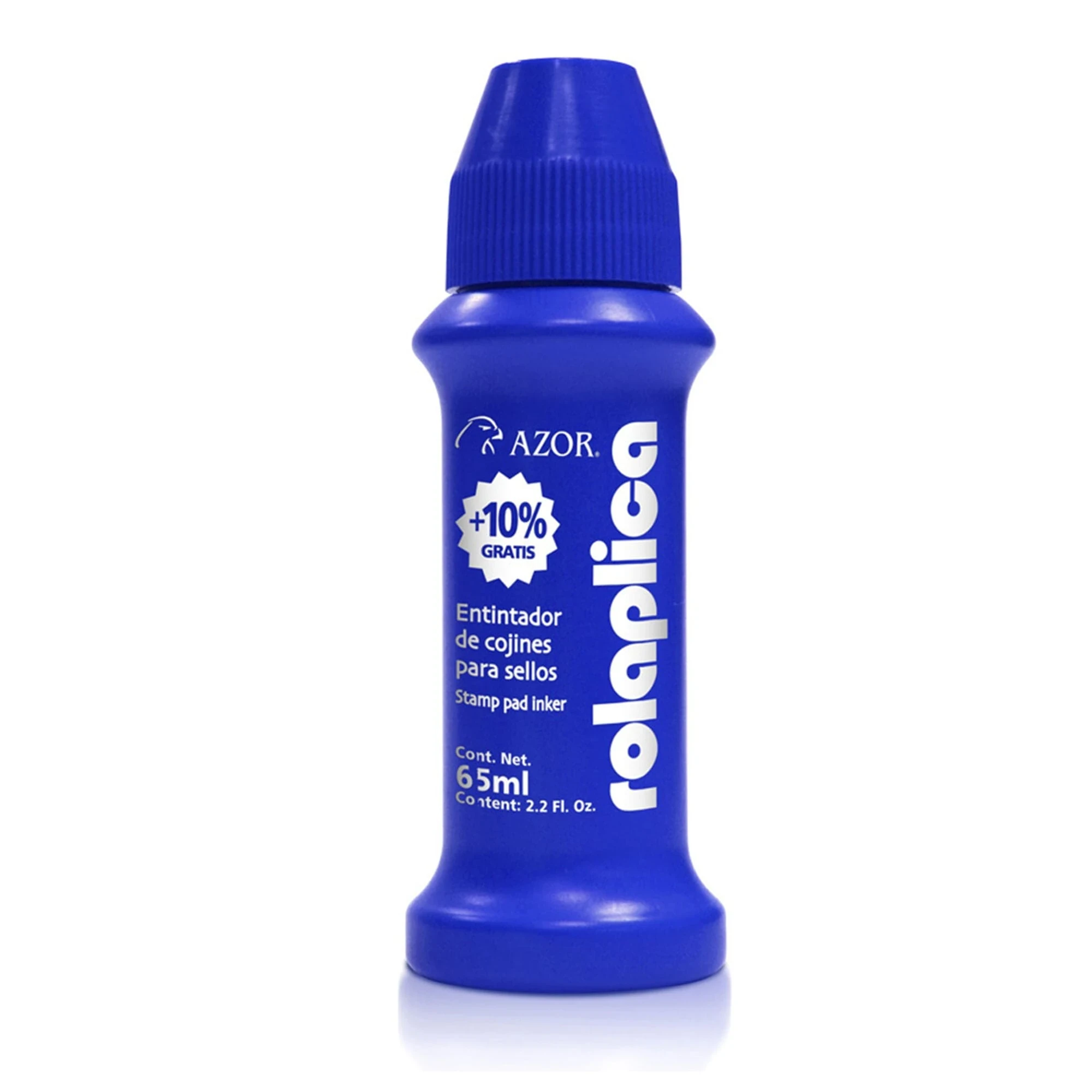 Tinta azul para sellos 60 ml