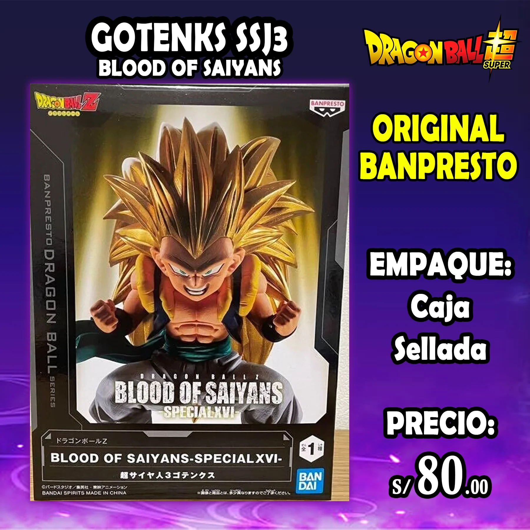 Gotenks SSJ3 Blood Of Saiyans
