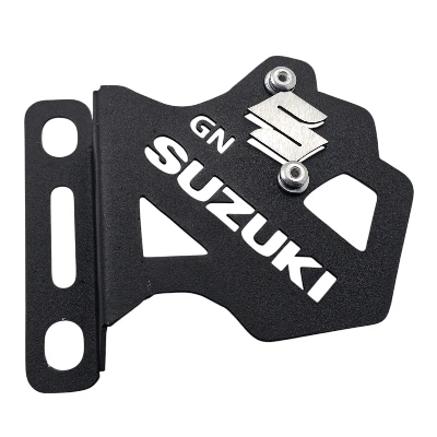  GN 125 / P. de mordaza caliper acero negro logo 3d cromado ML