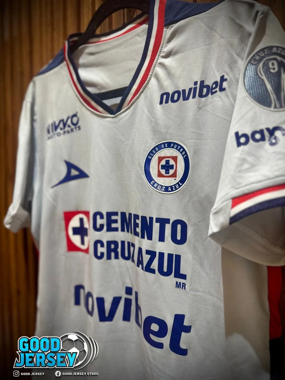 Jersey Cruz Azul Visita 2