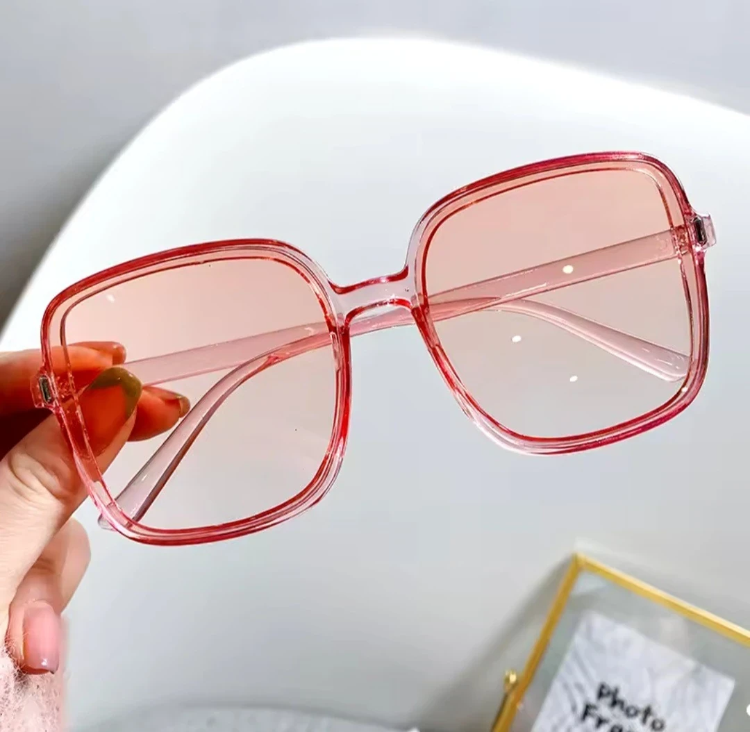Lentes De Sol Para Mujer Palo De Rosa Transparente  2
