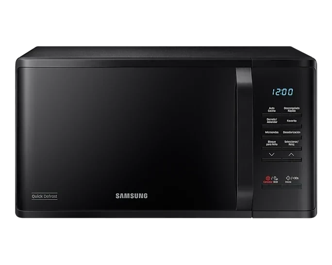MICROONDAS SAMSUNG NEGRO 23L 220V