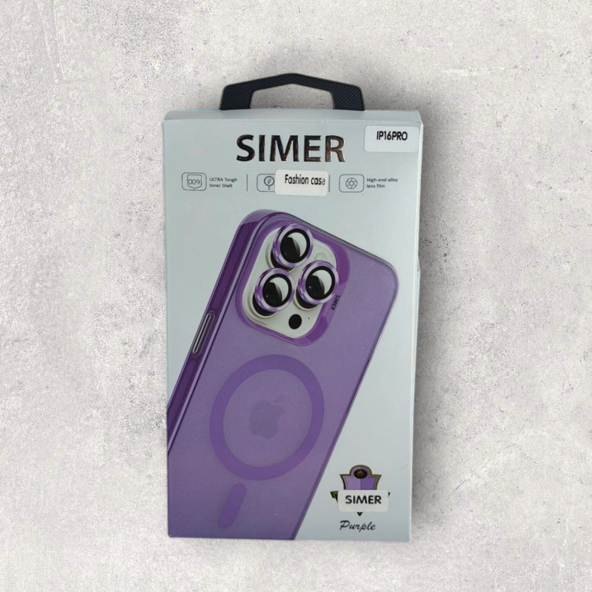 Funda para iPhone Color Purpura 