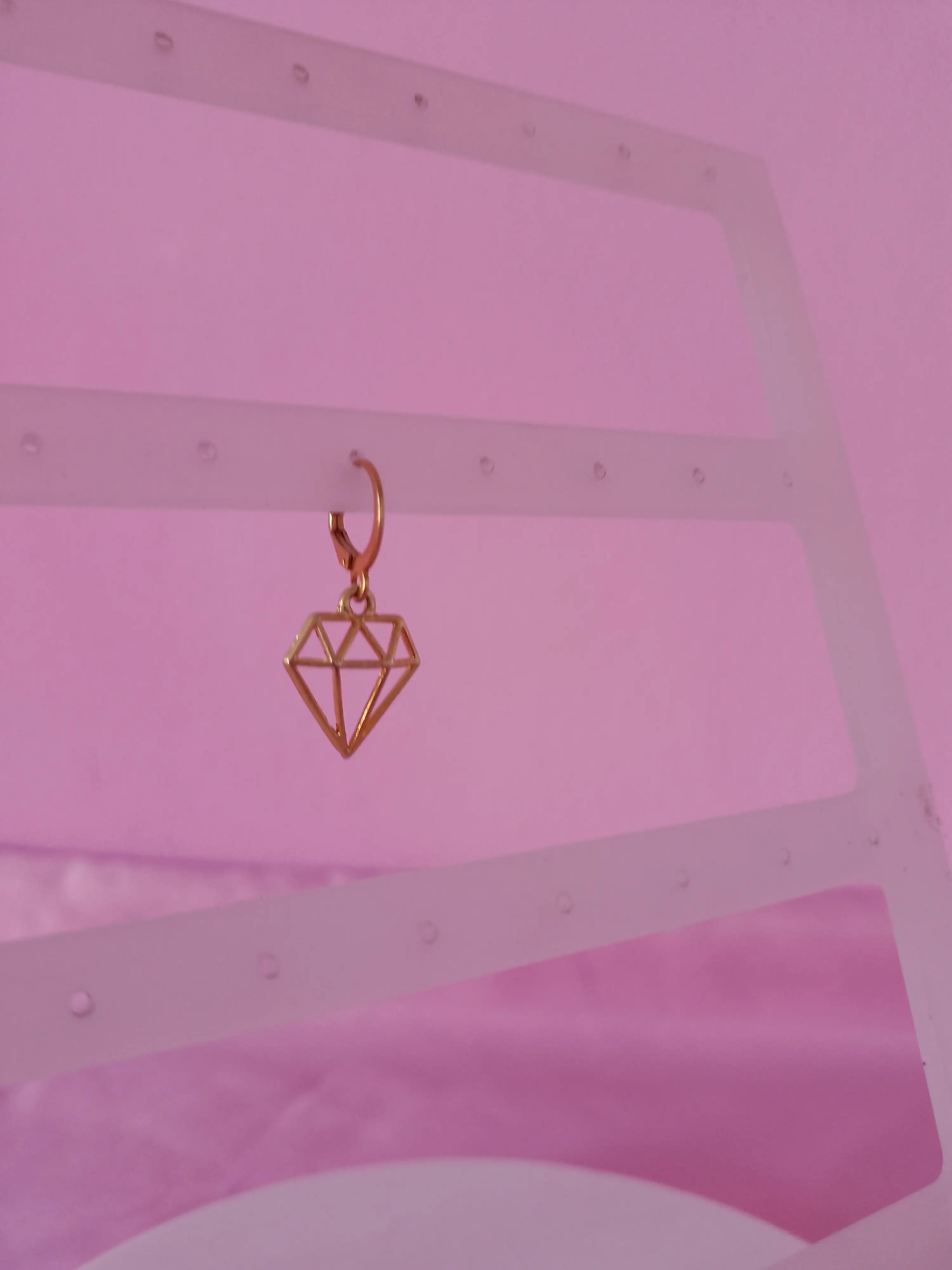 Arete diamante 