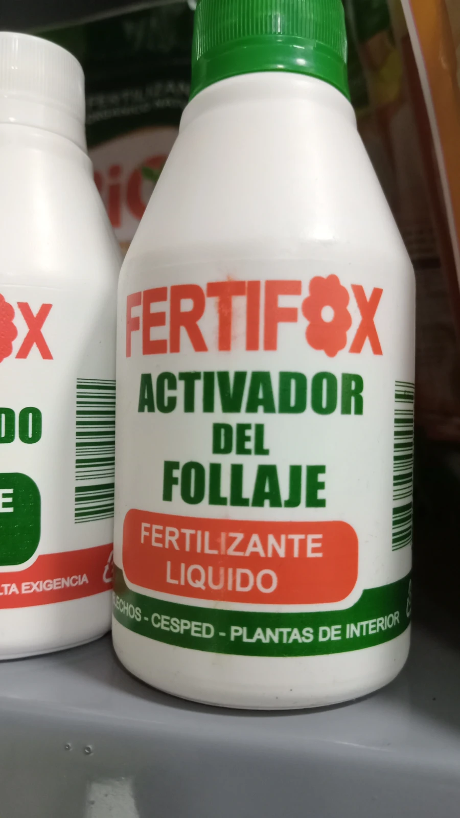 Activador de follaje