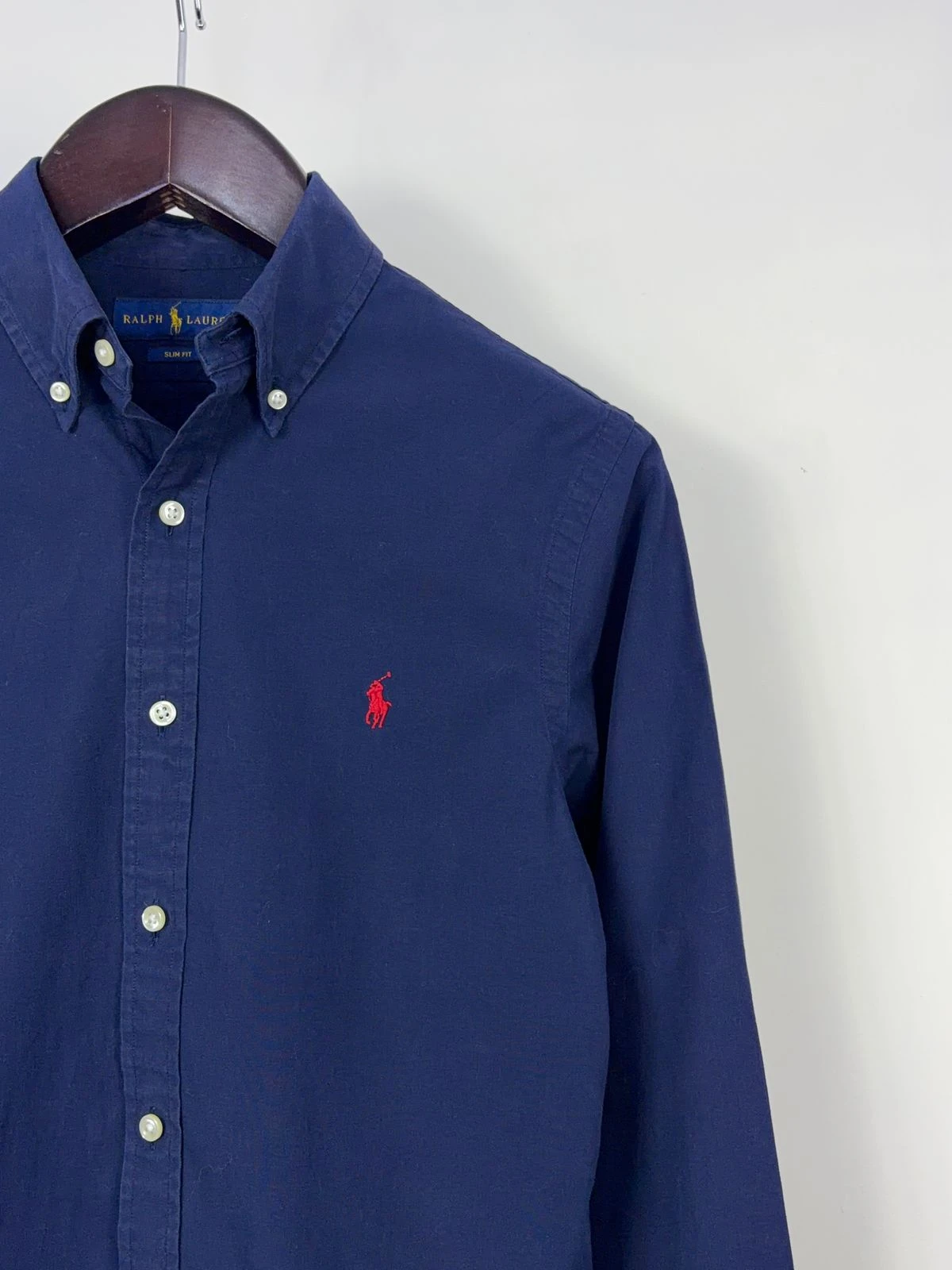 RALPH LAUREN SLIM FIT POPLIN SHIRT 4