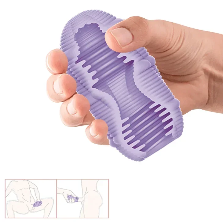 Masturbador Huevo Egg Smooth Stripes 10Cm X 5.6Cm 3