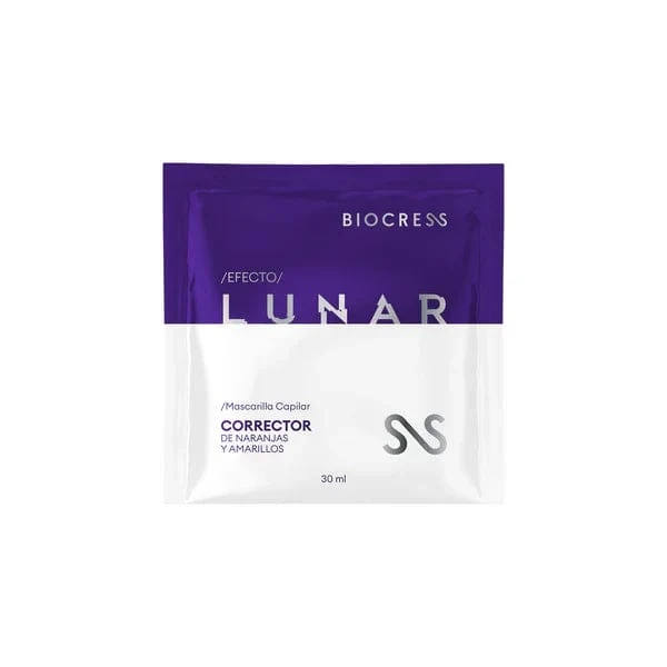 bio cress 10 mascarilla efecto lunar x30 ml