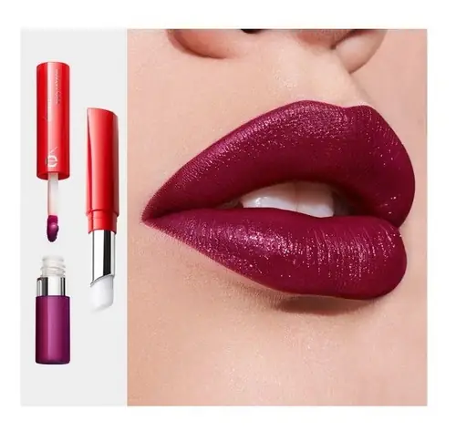 Labial Colorfix Duo Tatto Vino Deliss