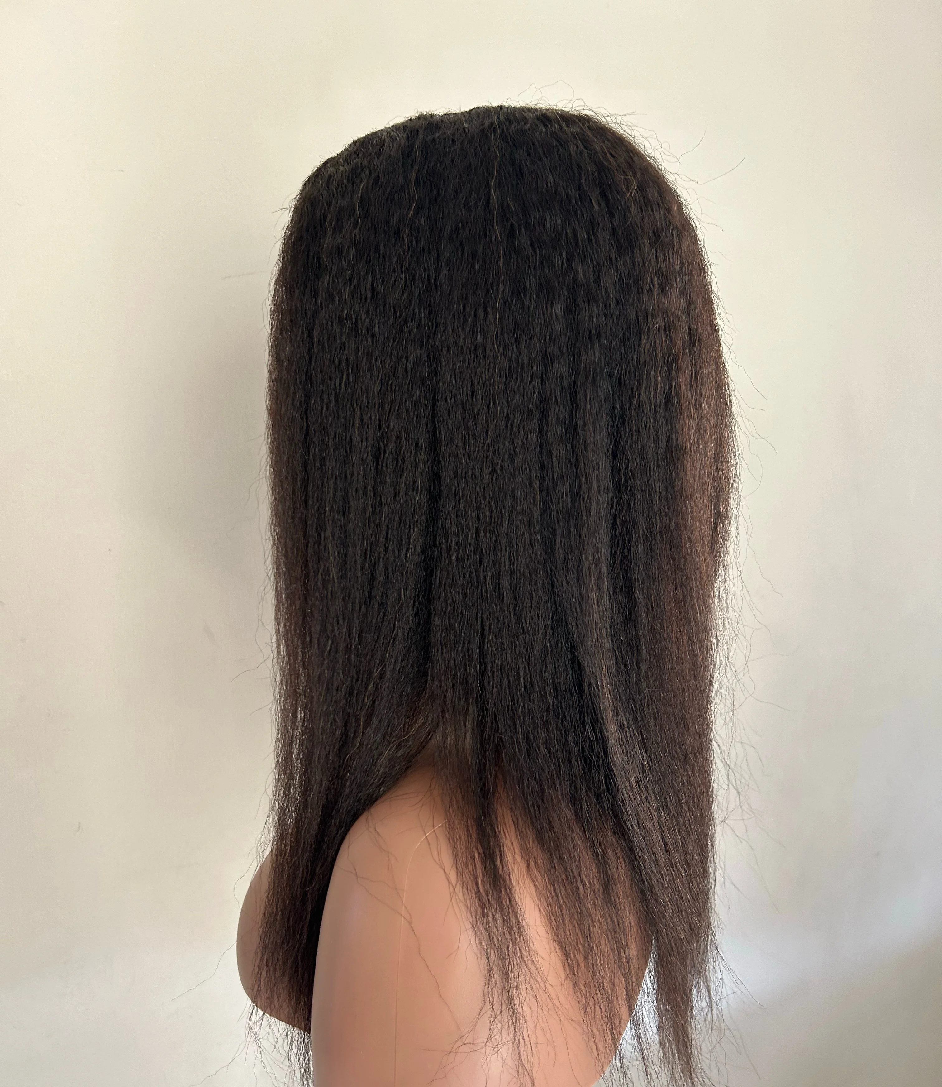 Peluca en U cabello yaki 16” 3