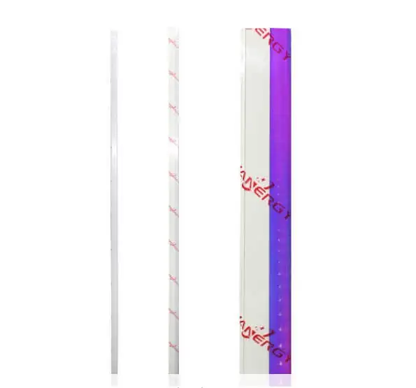 Regleta Tubo LED Neon Morado, Blanco, Calido 