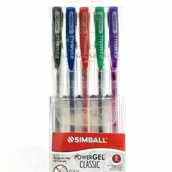 Boligrafo Power Gel Clásicos