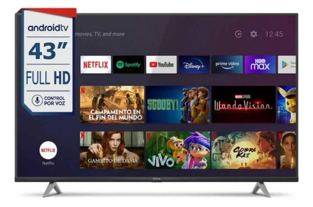 Smart Tv Hitachi 43" C/Android