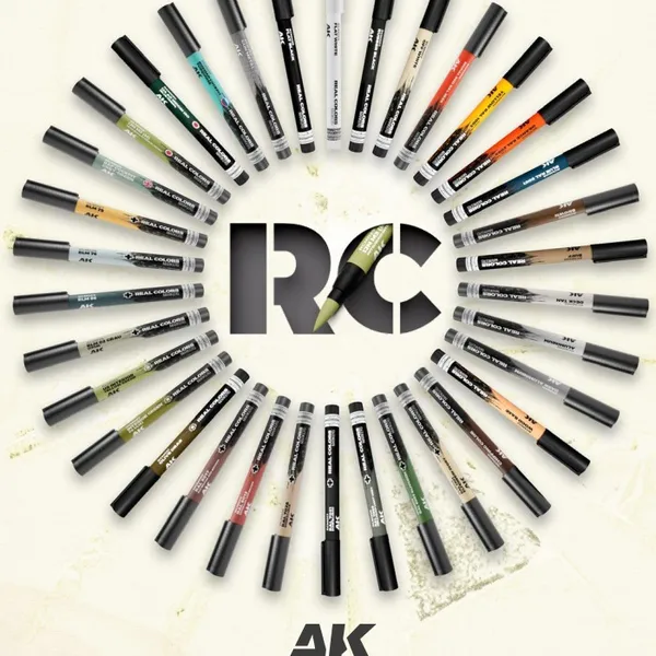 Marcadores REAL COLORS Ak Interactive