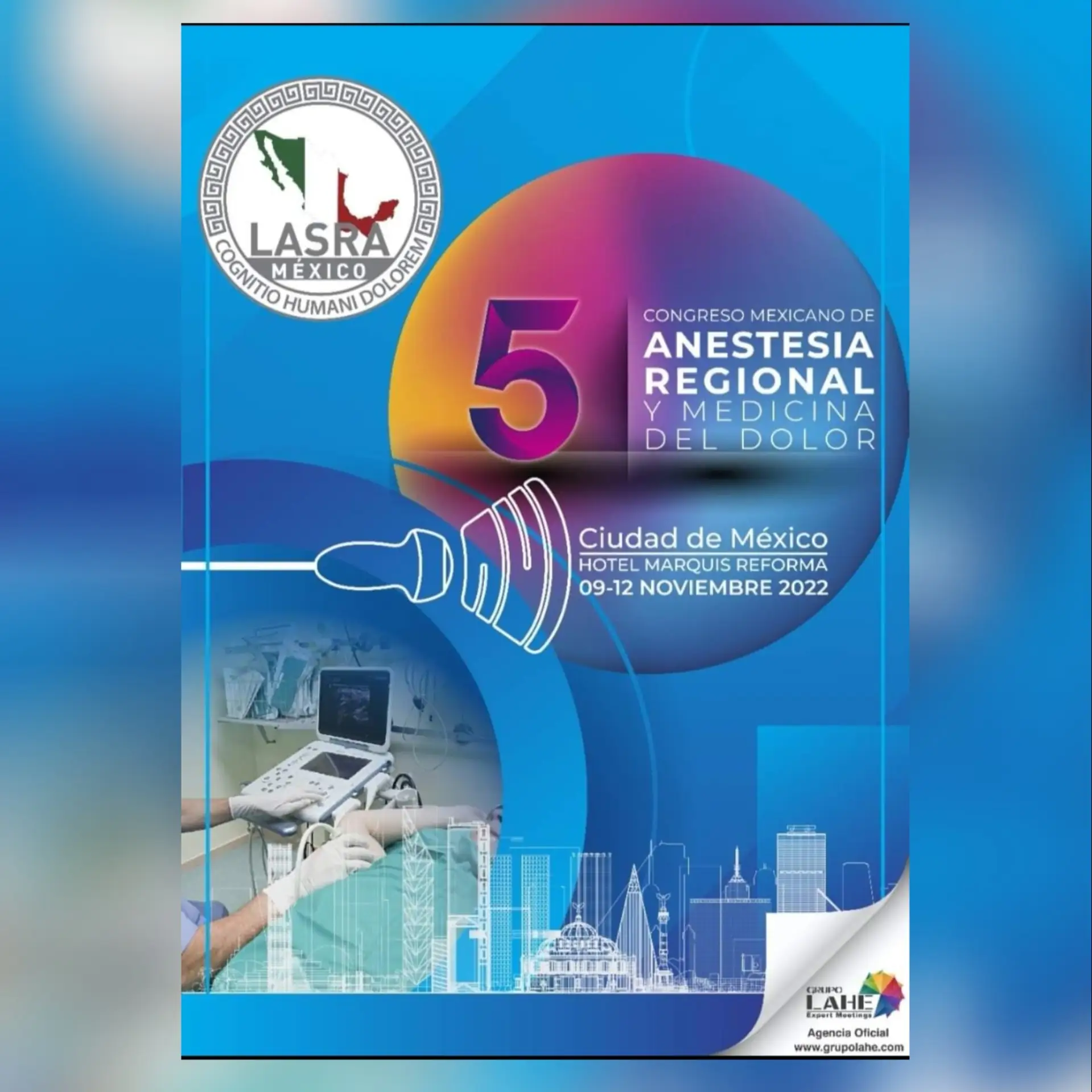5 congreso mexicano de ANESTESIA REGIONAL y medicina del dolor