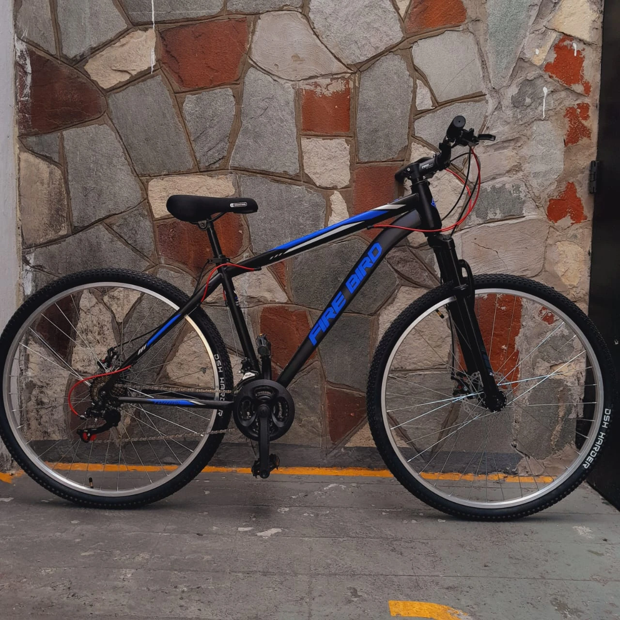 BICICLETA FIREBIRD TURBO NEGRO/AZUL TALLE 18 