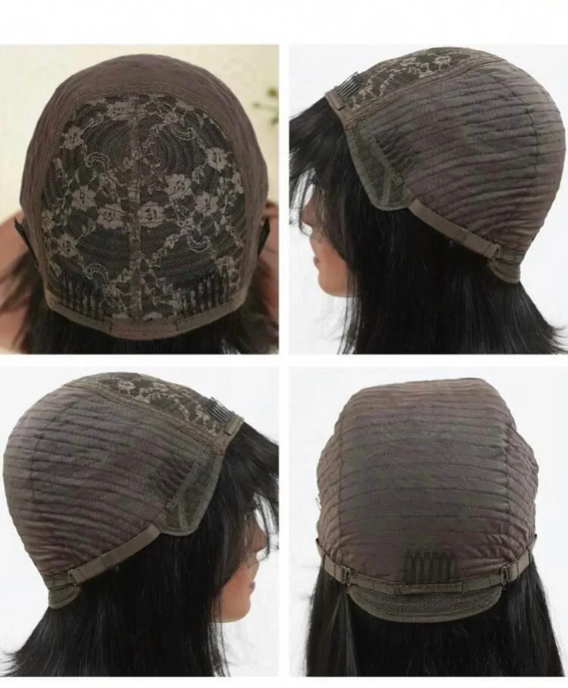 Peluca Bob con galluza 12” 2