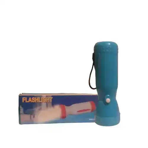 LINTERNA LED CON PUNTERO LASER