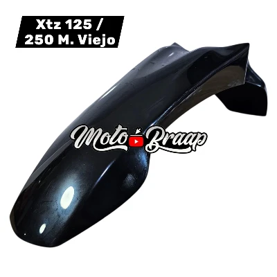 PL XTZ 125 / PL XTZ 250 M. Viejo guardabarro Negro MTZ