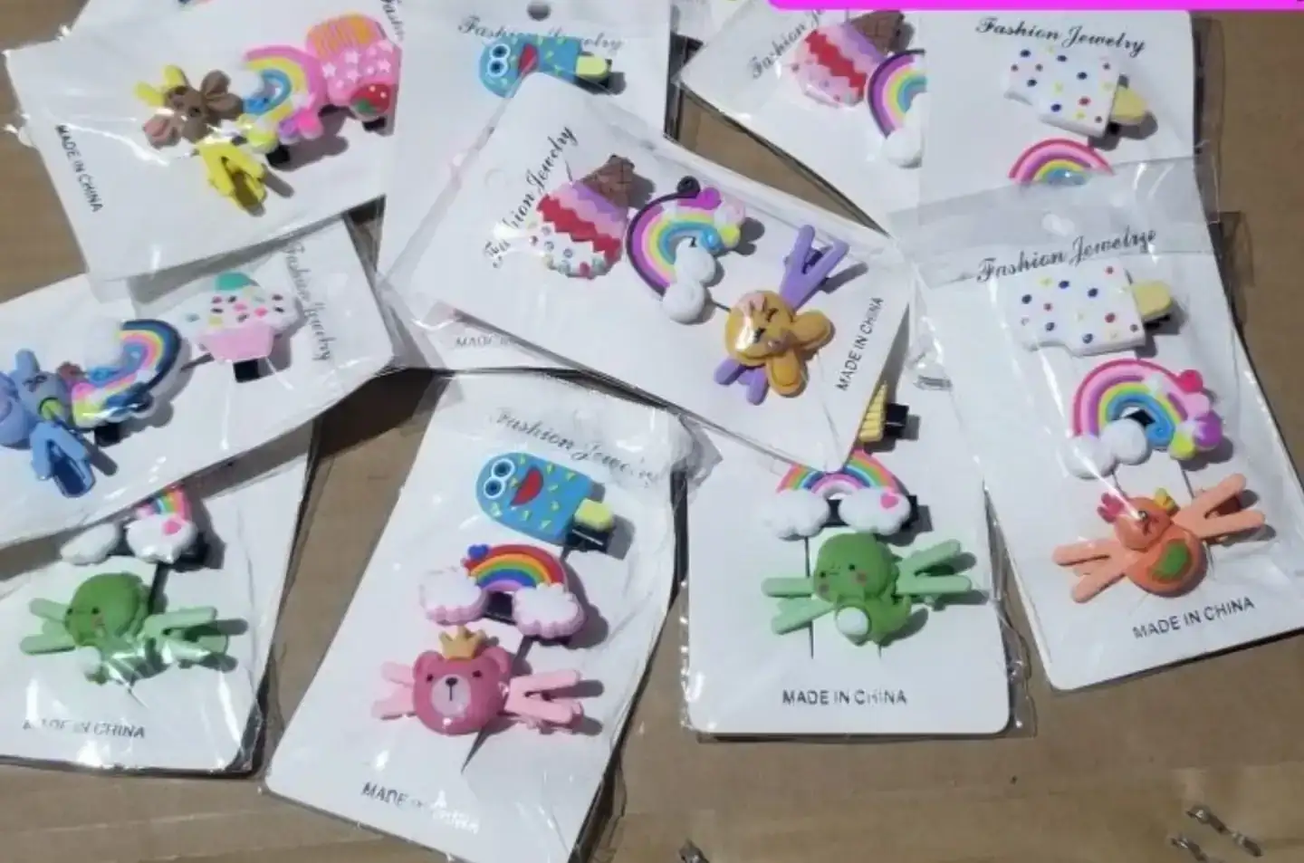 Broche kawaii trio 2