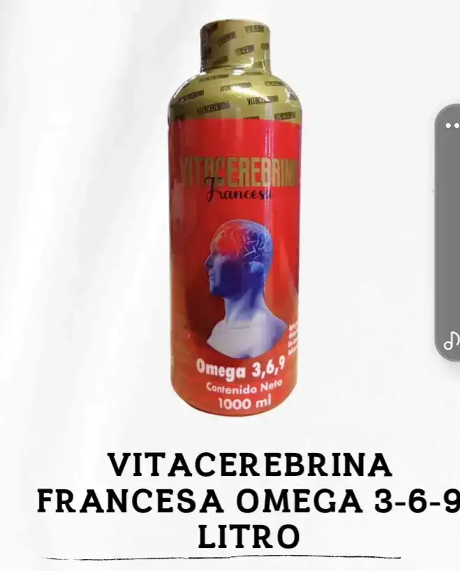 Vitacerebrina con omega 3, 6 y 9