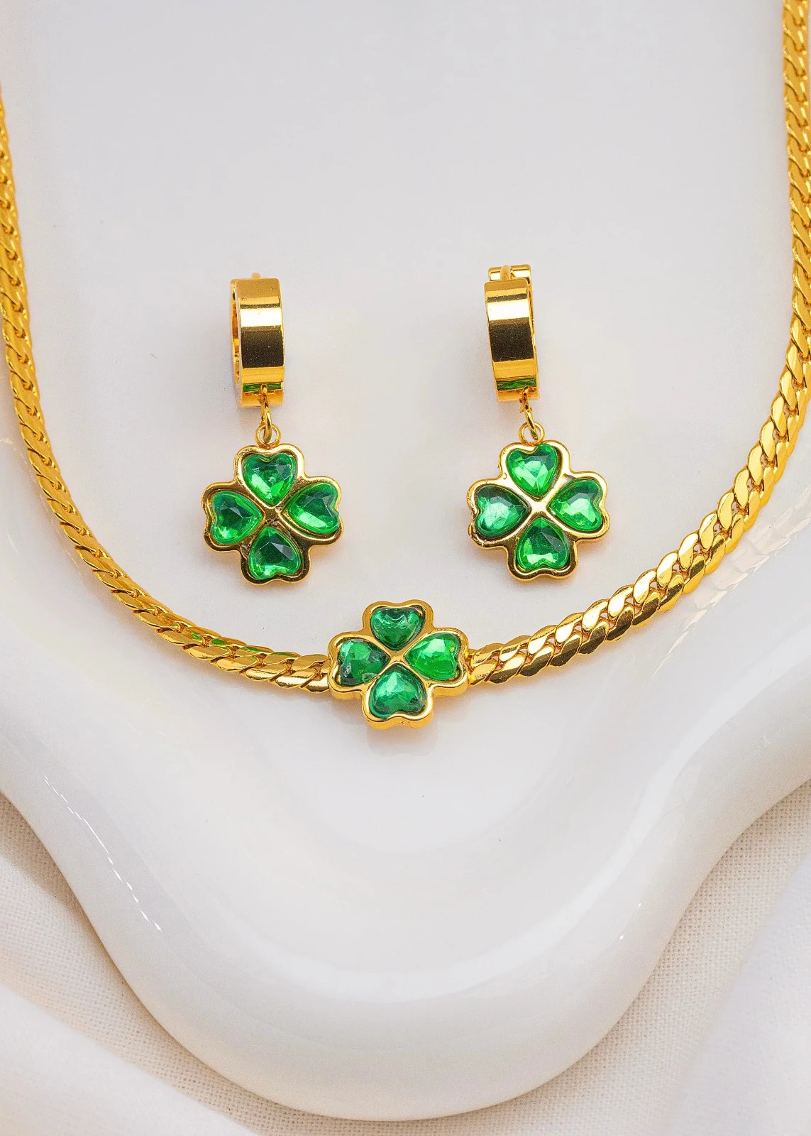 Set Collar + Aretes Fortuna  3