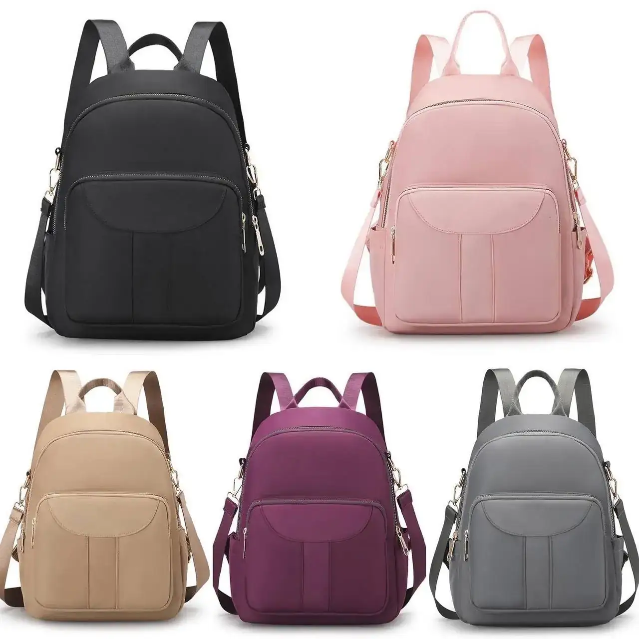 Morral lona unicolor🎒