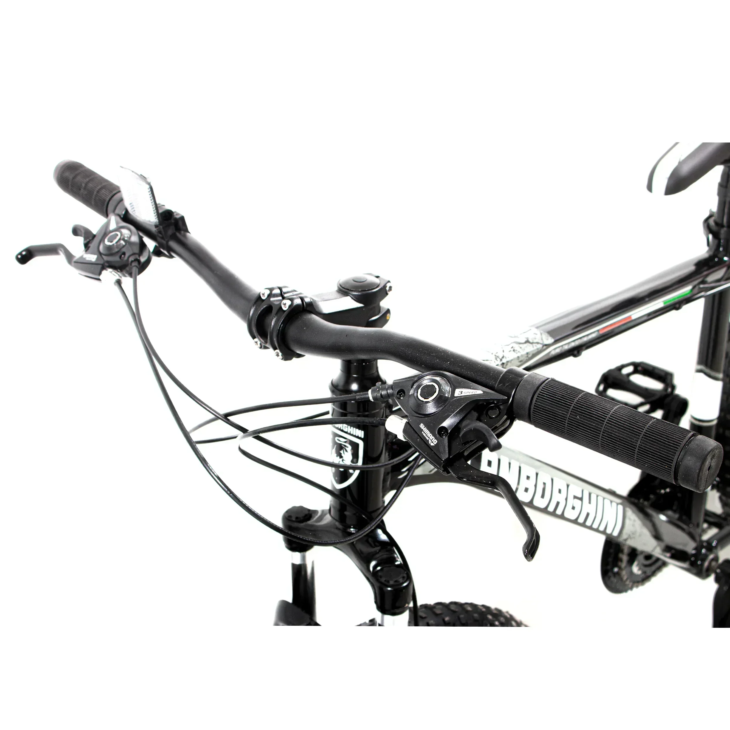 Bicicleta Lamborghini Rod. 29 Gris / Negro Talle M 4
