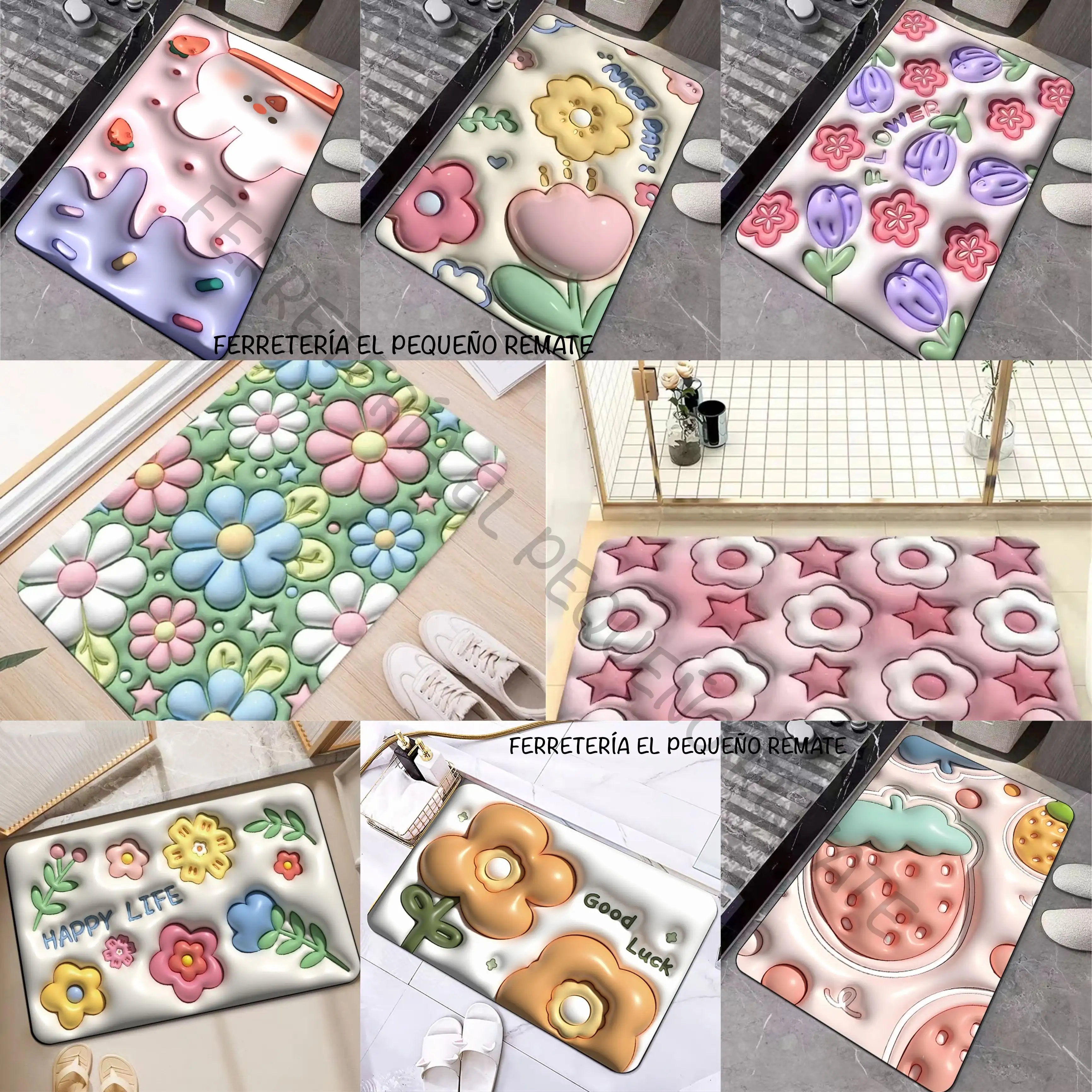Alfombrilla absorbente de baño 