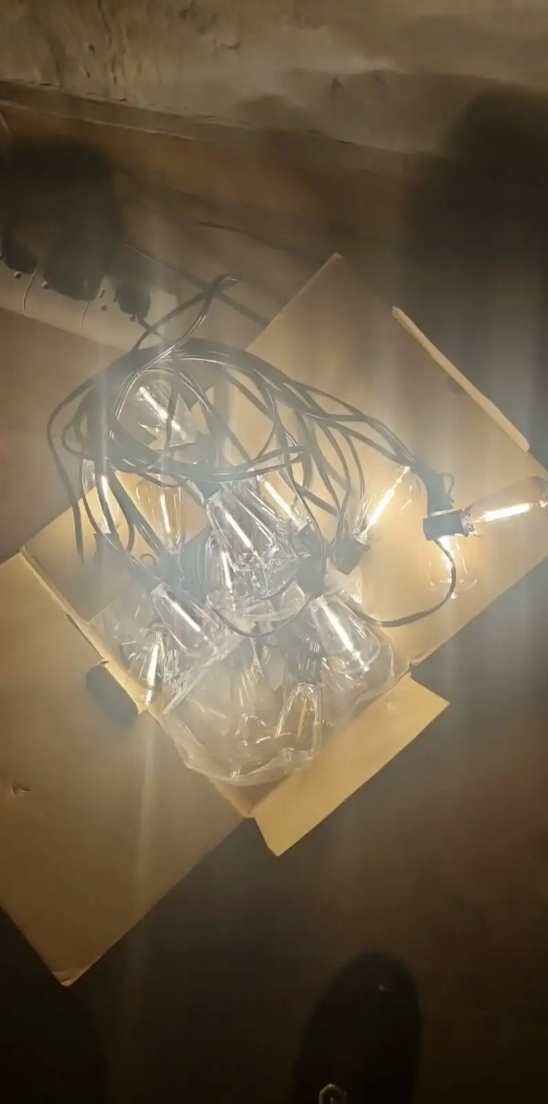 Serie de luces led vintage 120 V 15 m 3