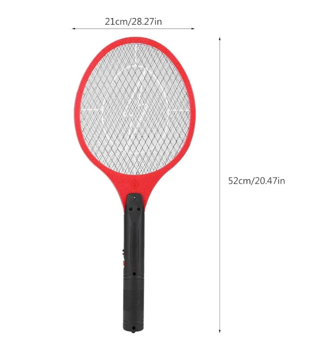 Raqueta electrica para moscos e insectos 3