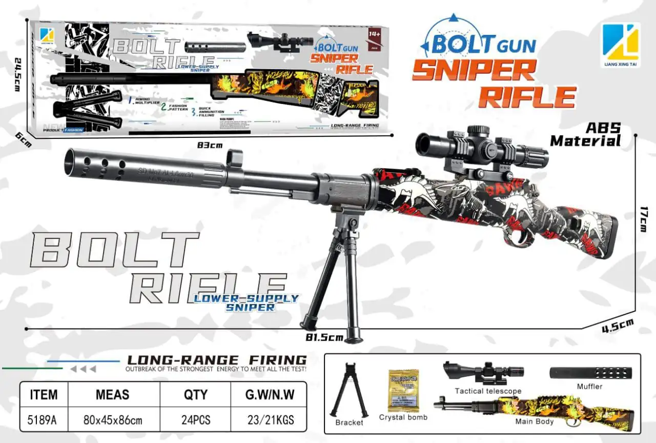 Rifle de hidrogel manual