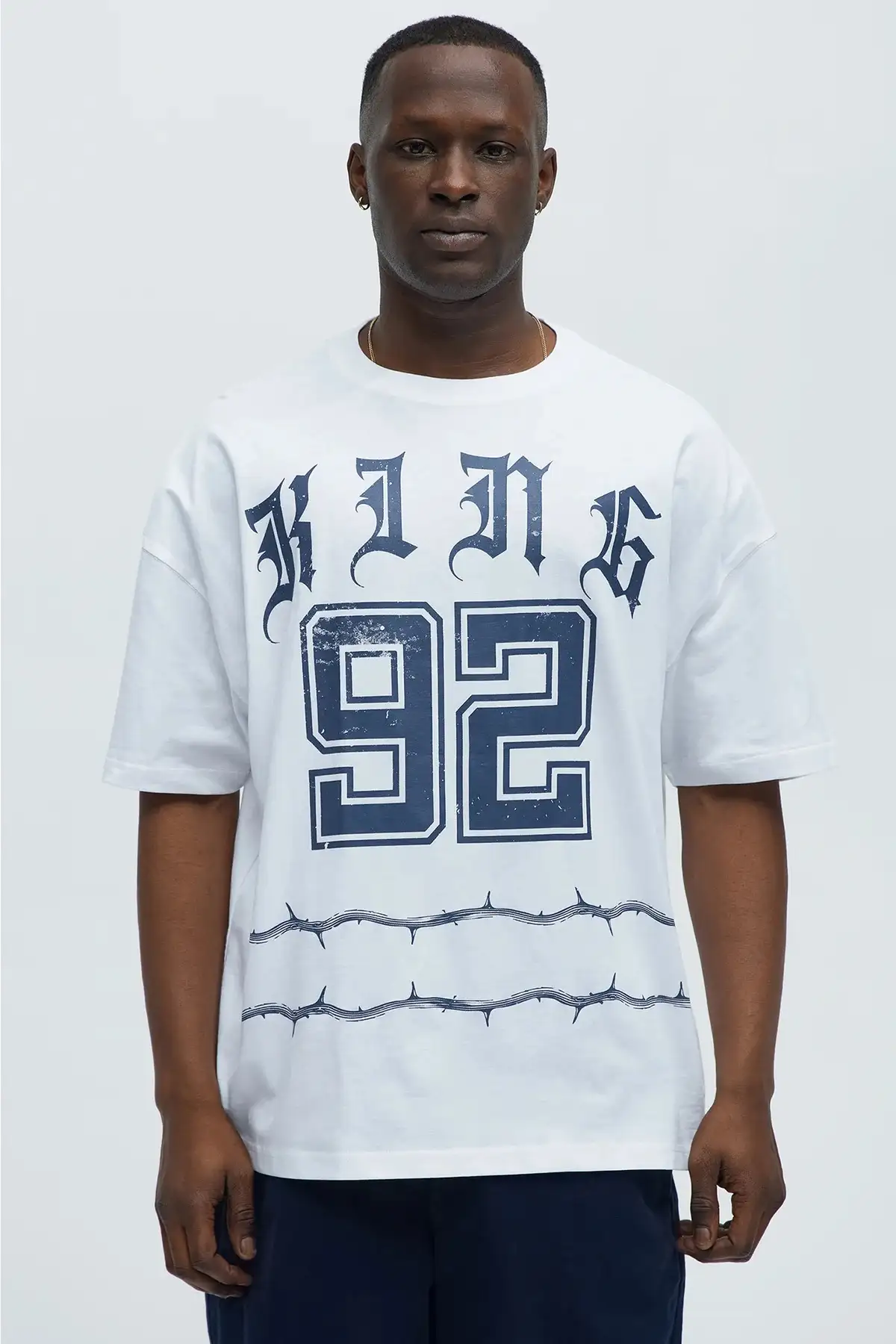 Oversized Short Sleeve Tee- Size L y Xl