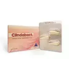CLINDABACT 100/100 MG CJA X 3 OVULOS CLOTRIMA/CLINDAM TRIDEX