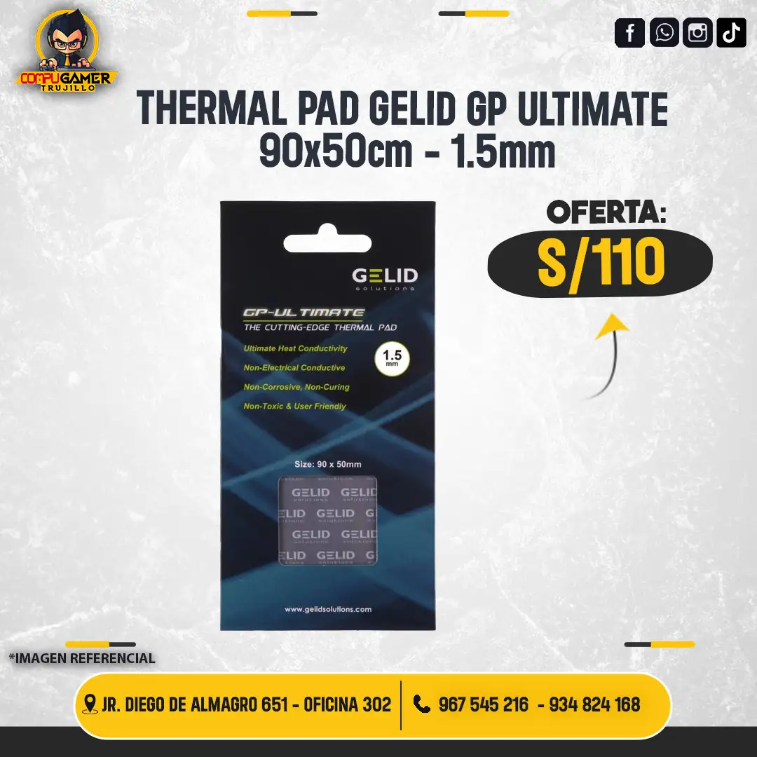 THERMAL PAD GELID GP ULTIMATE 90x50cm - 1.5mm