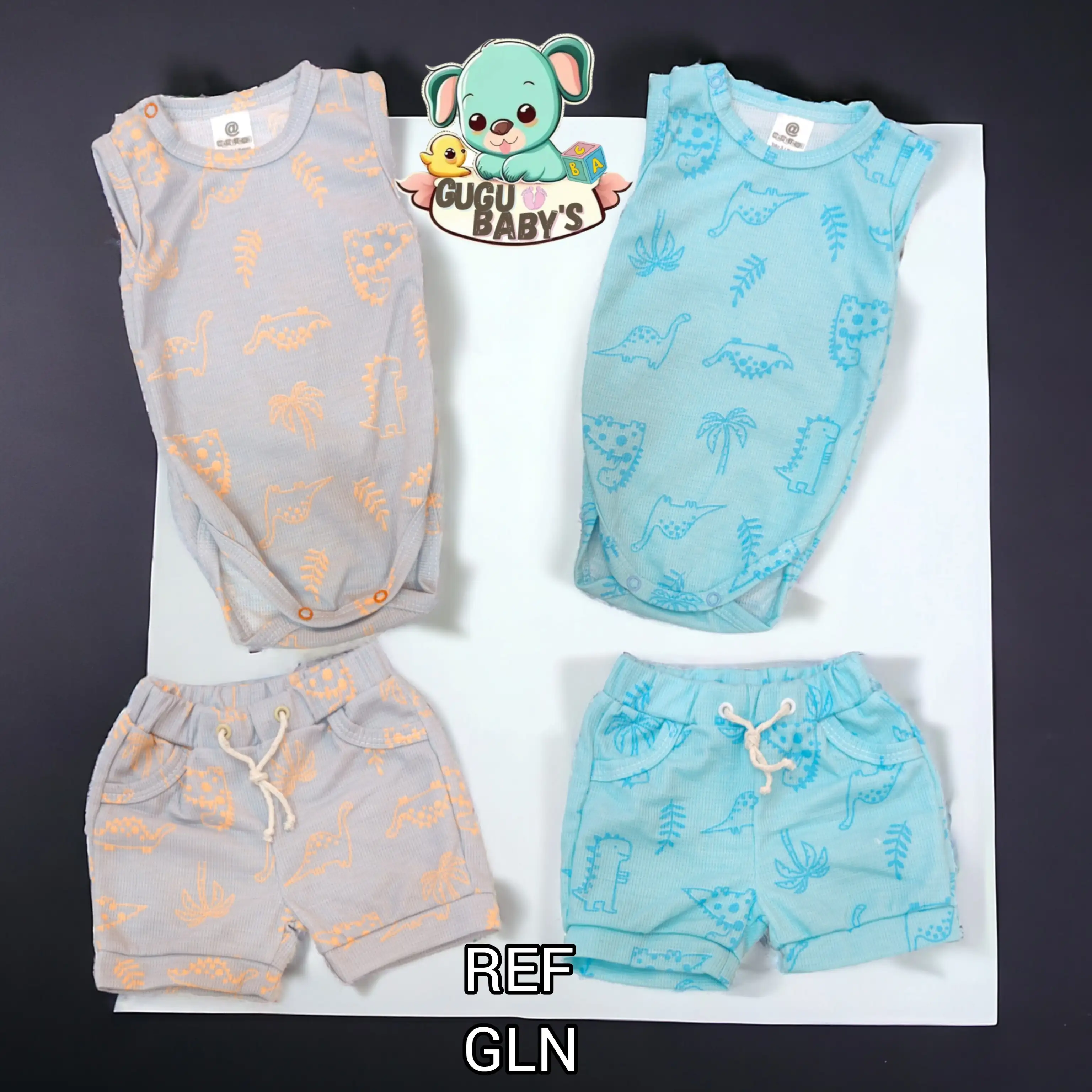 Conjunto mameluco y short  2