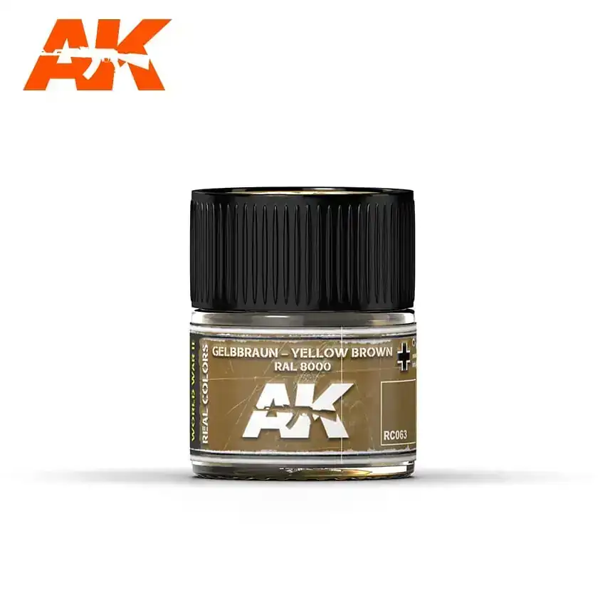 GELBBRAUN – YELLOW BROWN – RAL 8000